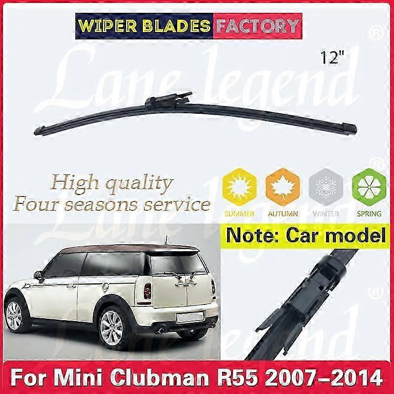 1 τεμάχιο για Mini Clubman R55 2007-2014 12" πίσω παρμπρίζ πλυντήριο παρμπρίζ μάκτρα υαλοκαθαριστήρα αξεσουάρ αυτοκινήτου αξεσουάρ