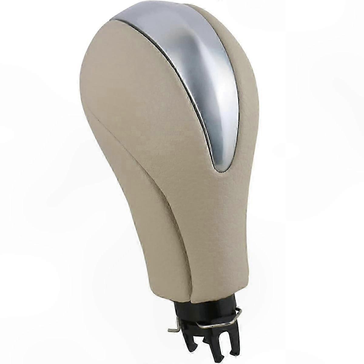 Beige ABS Gear Shift Knob for Select Vehicles 2008-2015