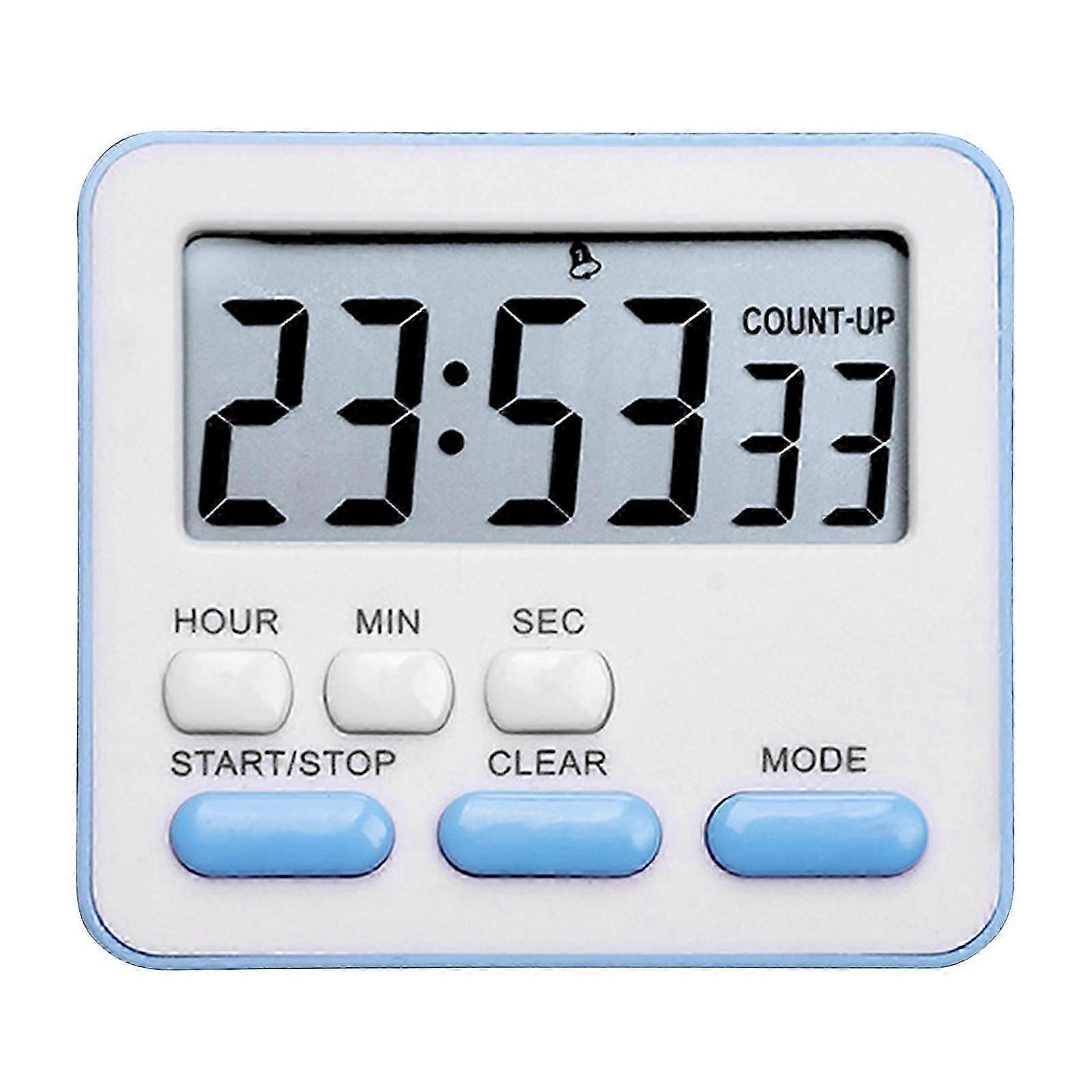 Digital Kitchen Timer Magnetic Countdown Up Cooking Timer Loud Alarm Magnet &