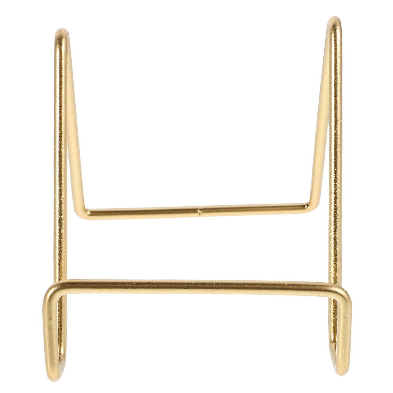 Sturdy Iron Display Stand for Photo Frames, Crafts, and Home Decor – Elegant, Space Saving Design for Versatile Use