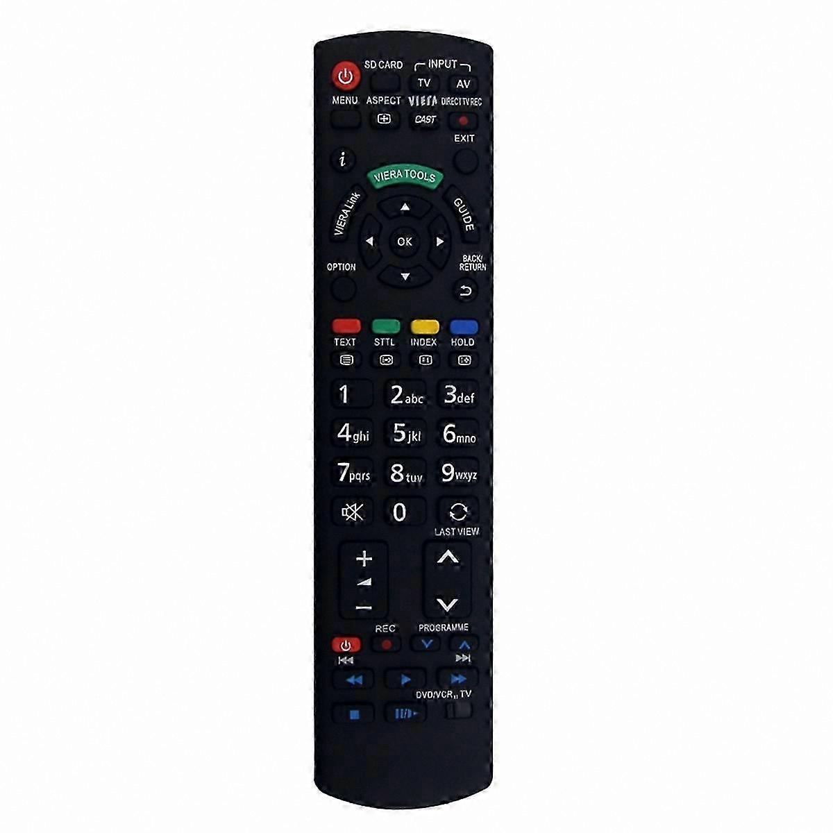 Compatible Remote Control for Pana TVs TX-P42G30B TX-P42G30E TX-PF42S30 TX-PF50G Replacement N2QAYB000490 N2QAYB000724A