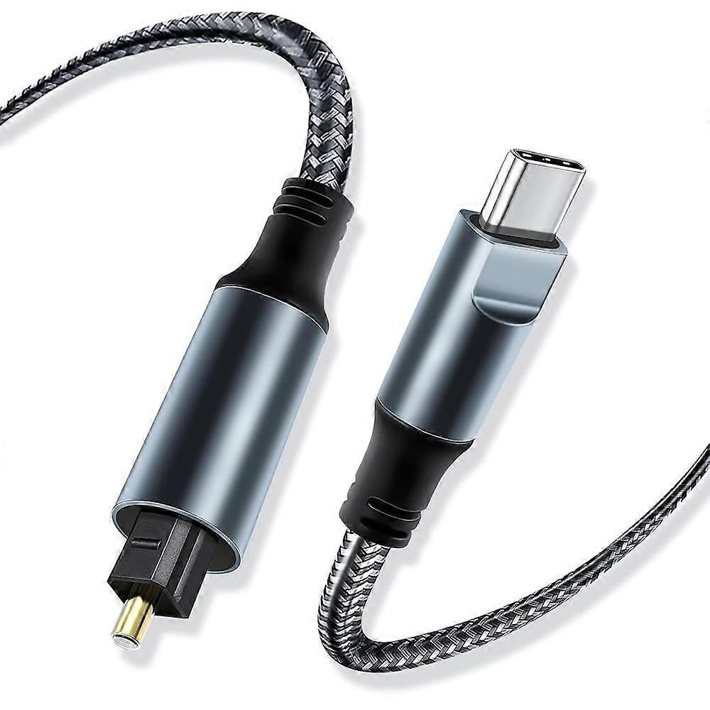 JUNSUNMAY USB Typ-C auf Toslink Optisches Audiokabel 3m