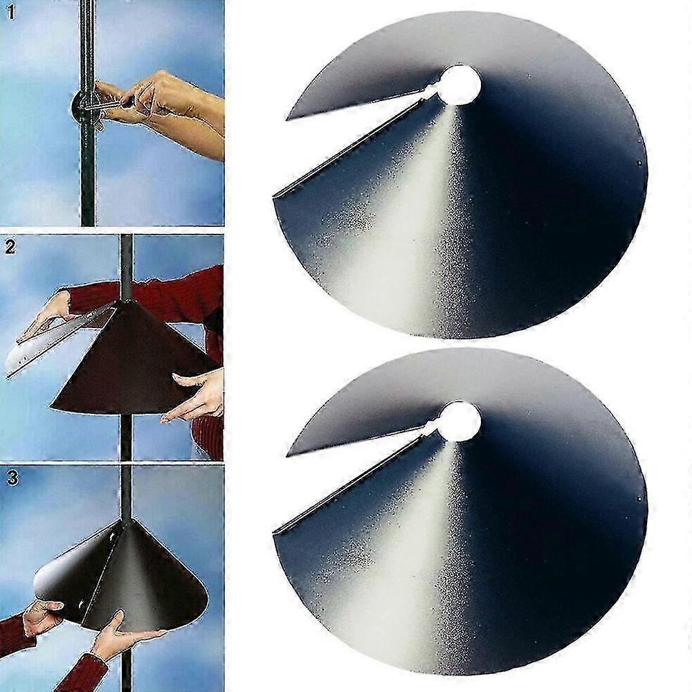 Garden Squirrel Guard Baffle For Bird Feeder Wrap Around Protection T