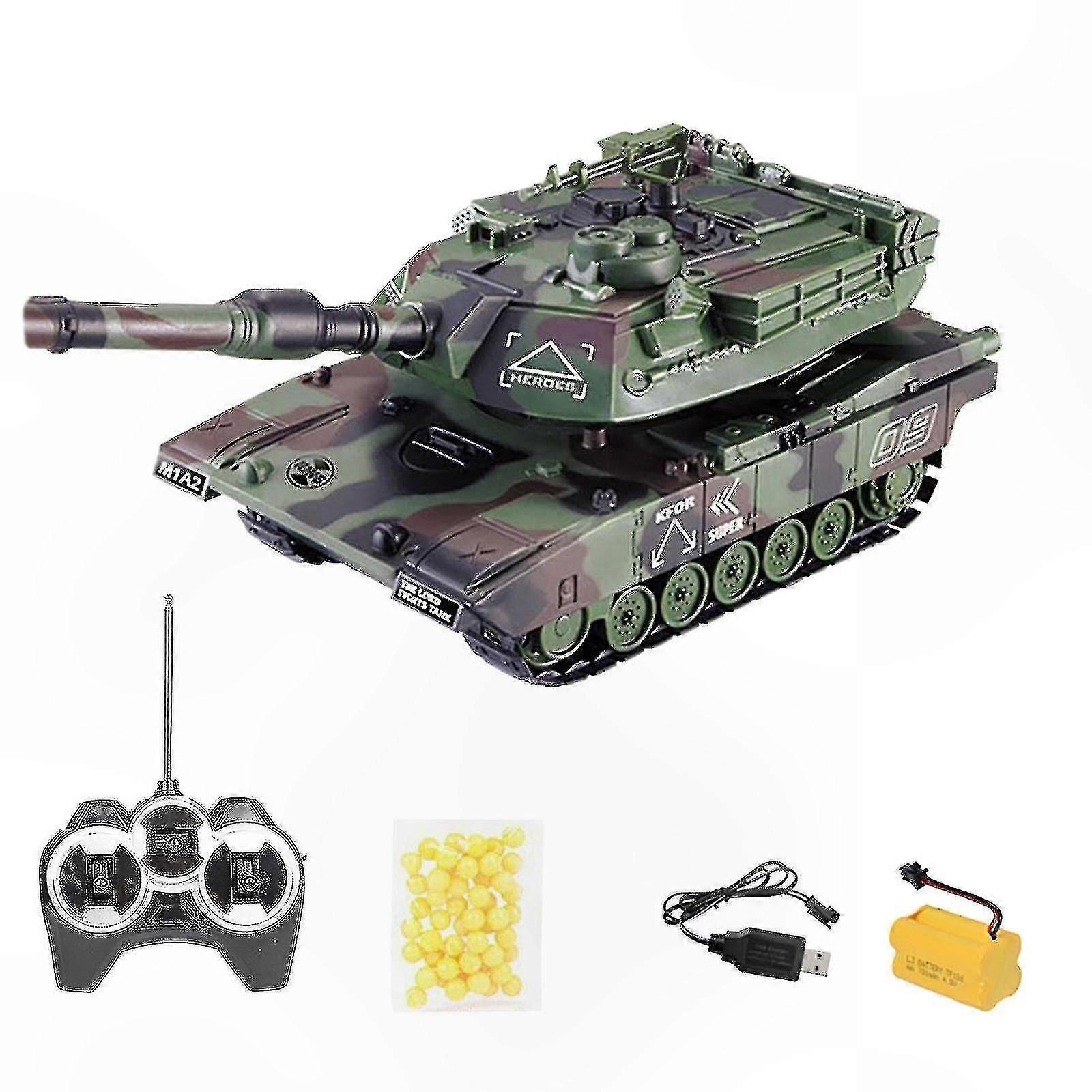Wireless RC Tank with Off-Road Combat Features and Bullet Launching Capability