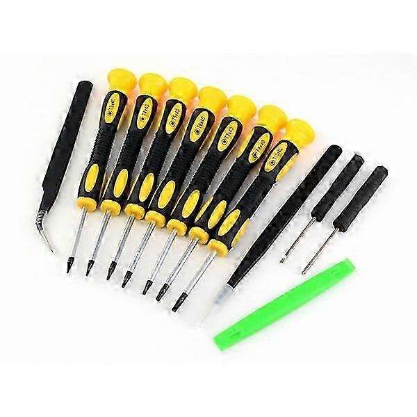 12-piece screwdriver set compatible with electronic repairs. Cs fast