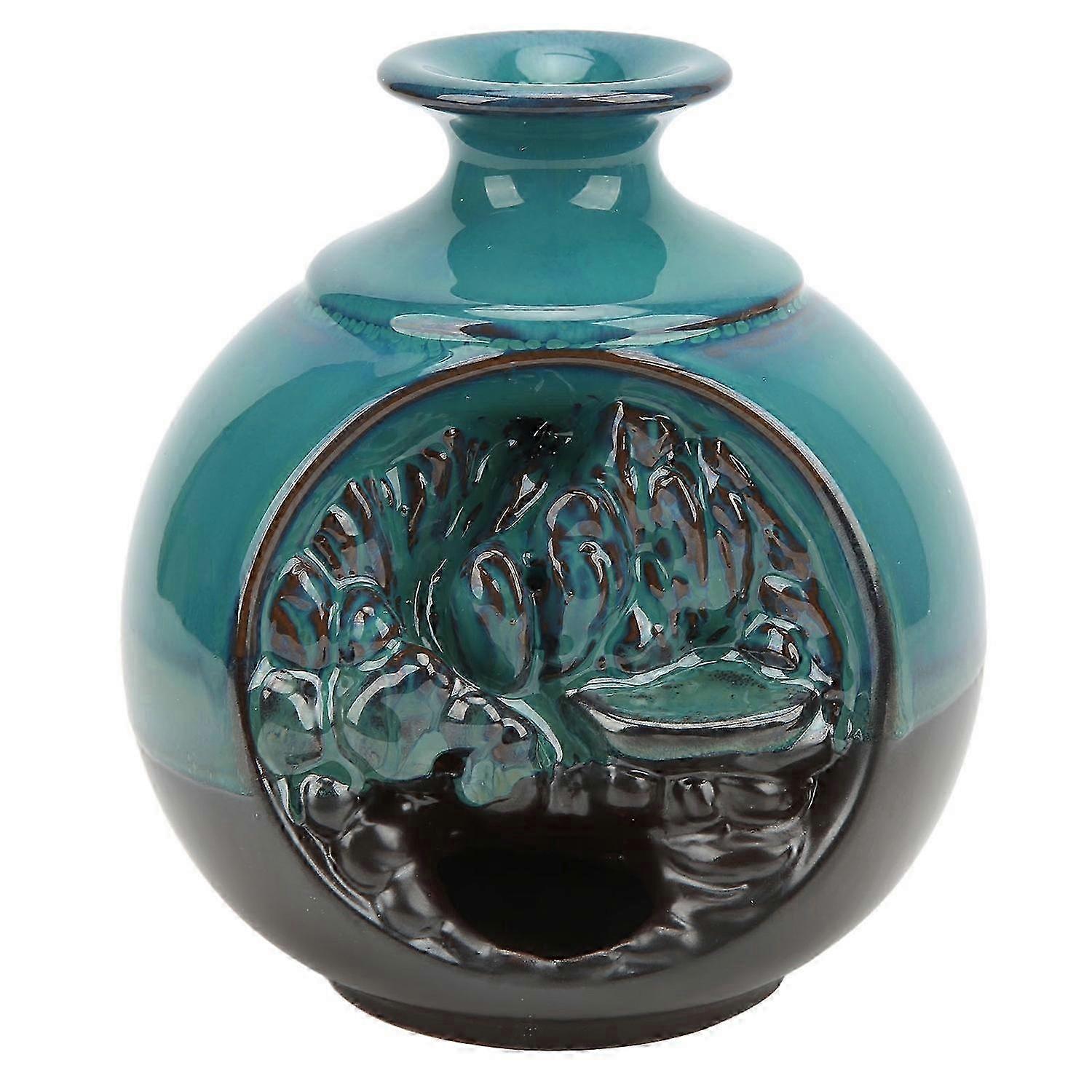 Waterfall Incense Burner Durable Exquisite Ceramic Wide Application Aid Sleeping Backflow Incense Bu