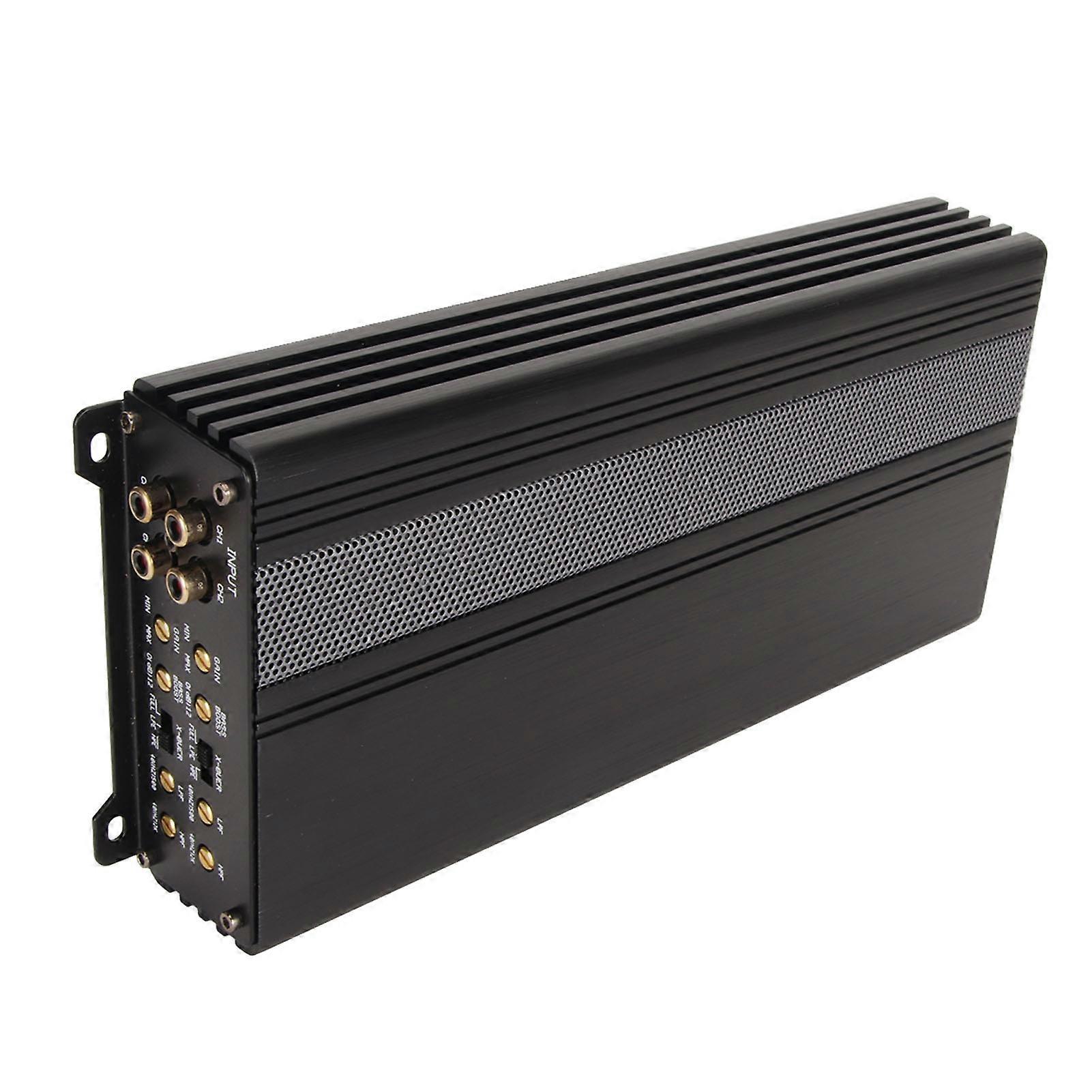 400W 4-Channel Class AB Car Amplifier 4 Ohms Bridgeable