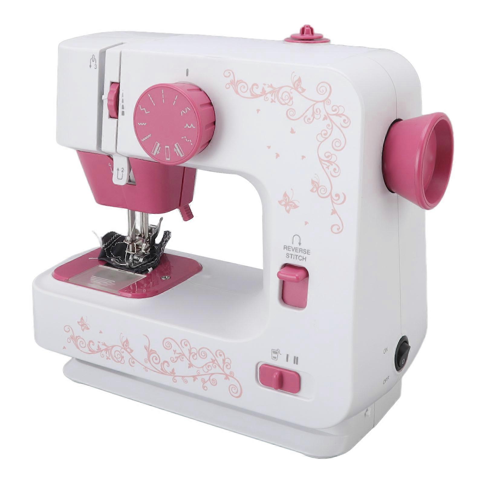 Mini Electric Sewing Machine with Foot Pedal, Portable, EU Plug