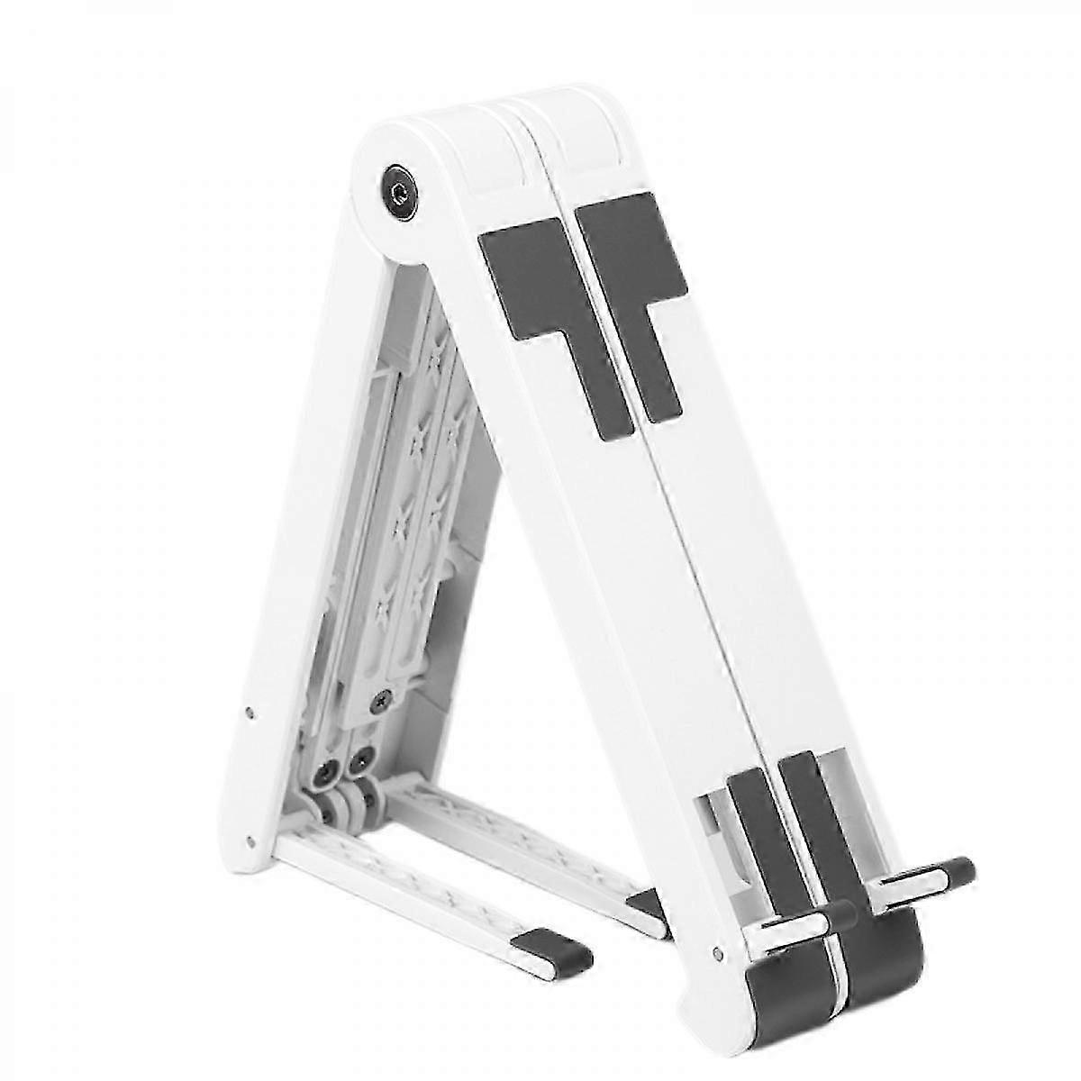 Tablet / Phone Stand, Light Foldable and Portable Ventilated Device Riser, Adjustable Ergonomic Air-Ventilation Device ABS