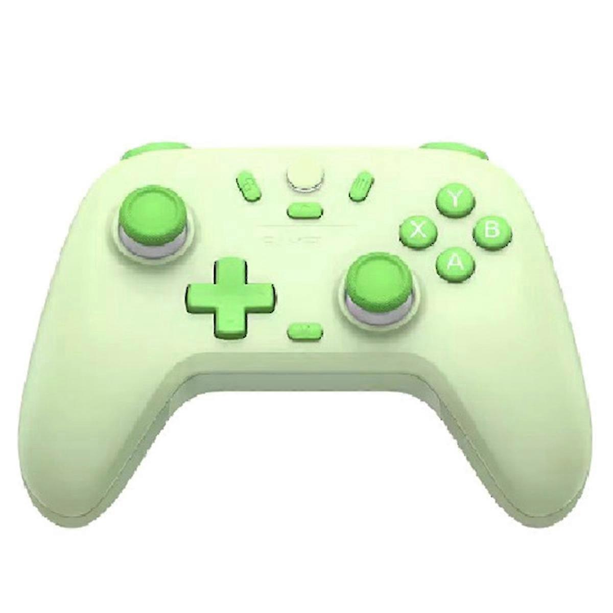 Enhanced T4 Lite Wireless Gamepad with Hall Effect Sensor for iOS, Android & PC Gaming - Green