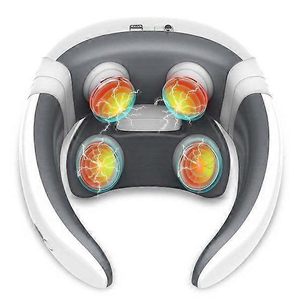 4D Smart EMS Neck Massager Far Infrared Heating