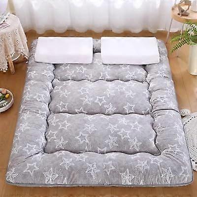 Traditional Japanese Floor Futon Mattress Portable Folding Tatami Mat Breathable Sleeping Pad For Guest Camping