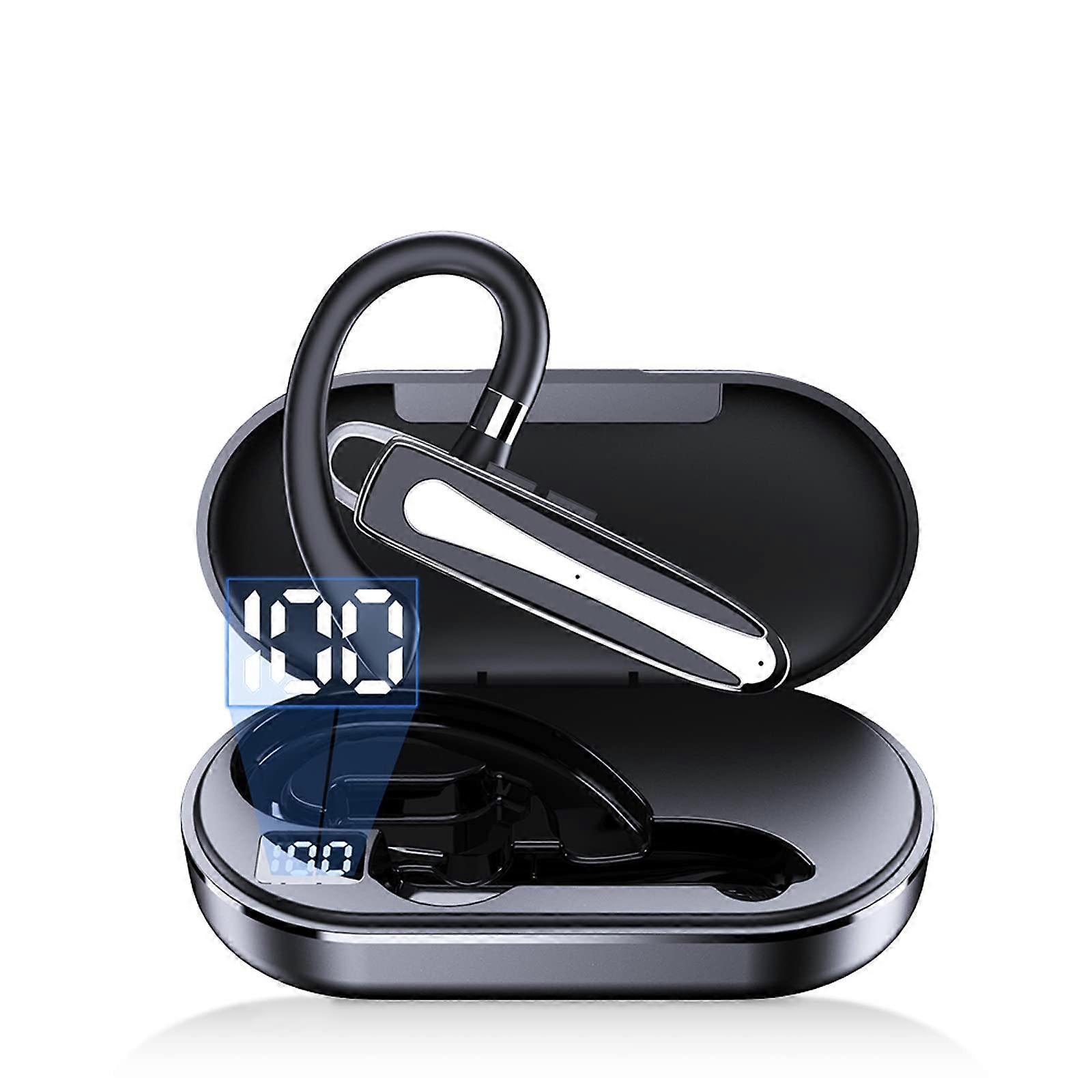 Bluetooth Headset With Microphone, Hands InEar Headset, Charging Case, Mobile Phone Compatible, Driving And Office