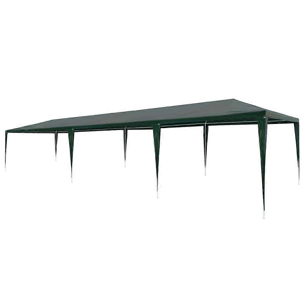 Tente de réception 3x9 m PE Vert, Réf. : 45094