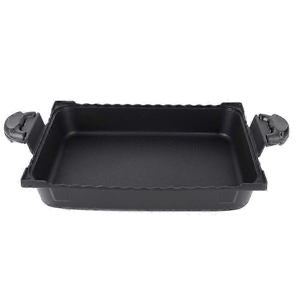 Fish Pot with Non-Stick BBQ Grill, Rectangular Shape, Multifunctional