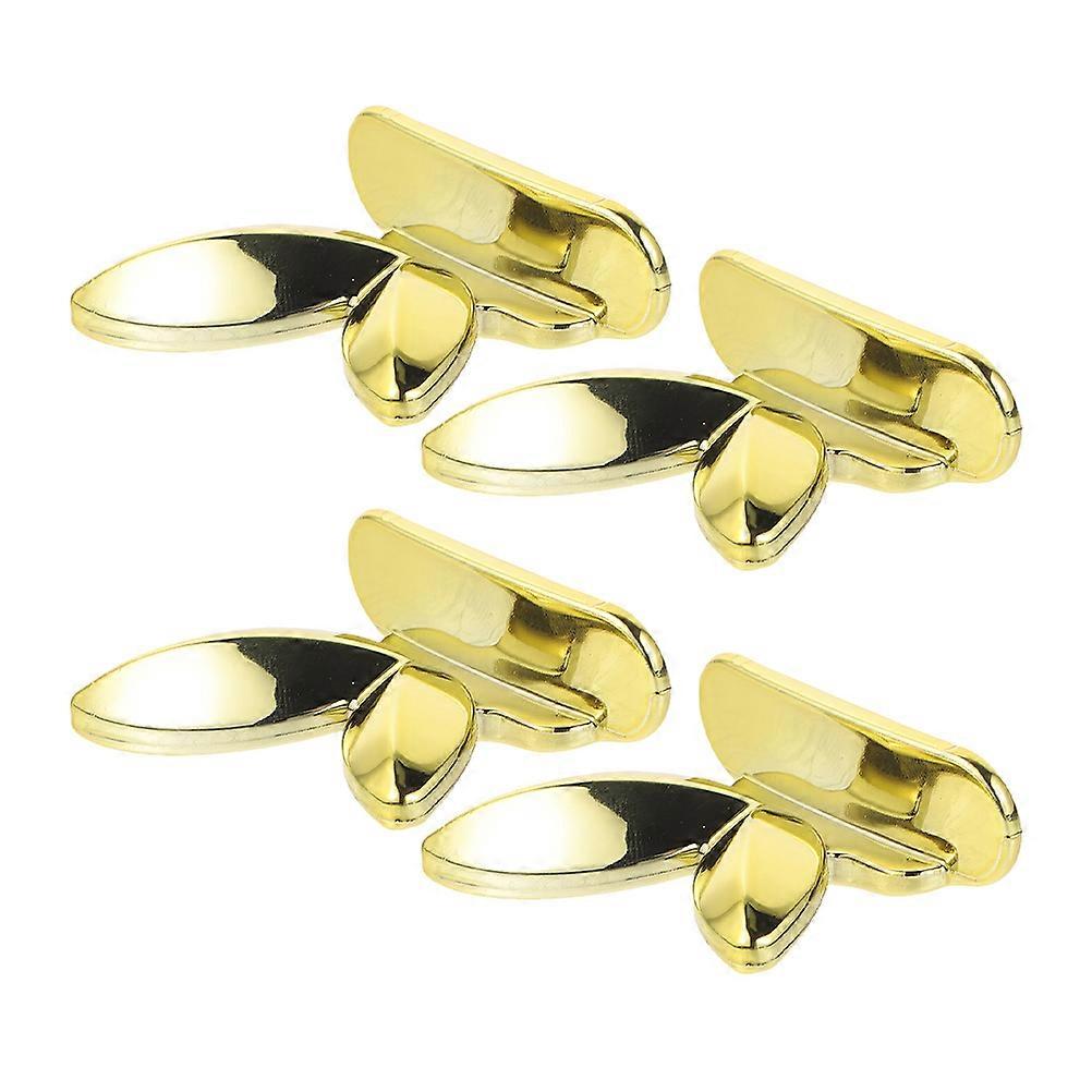 Golden Toilet Lid Lifter Acrylic Tool for Home Use 16Pcs Pack