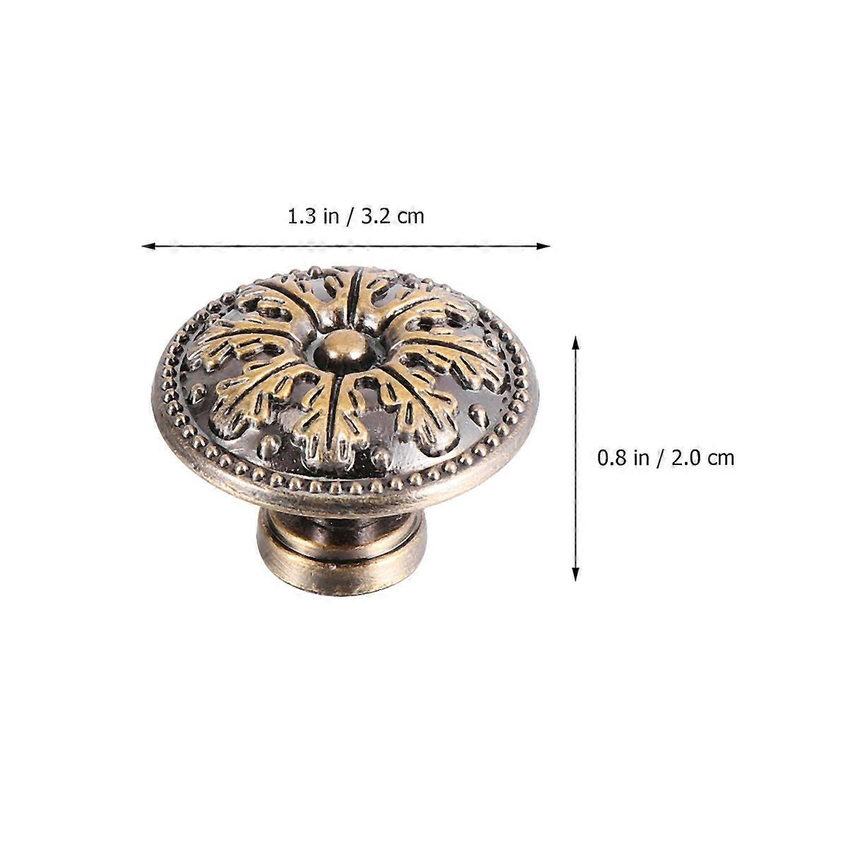 Funiture Pull Handle Drawer Knob for Home Use 16Pcs Green