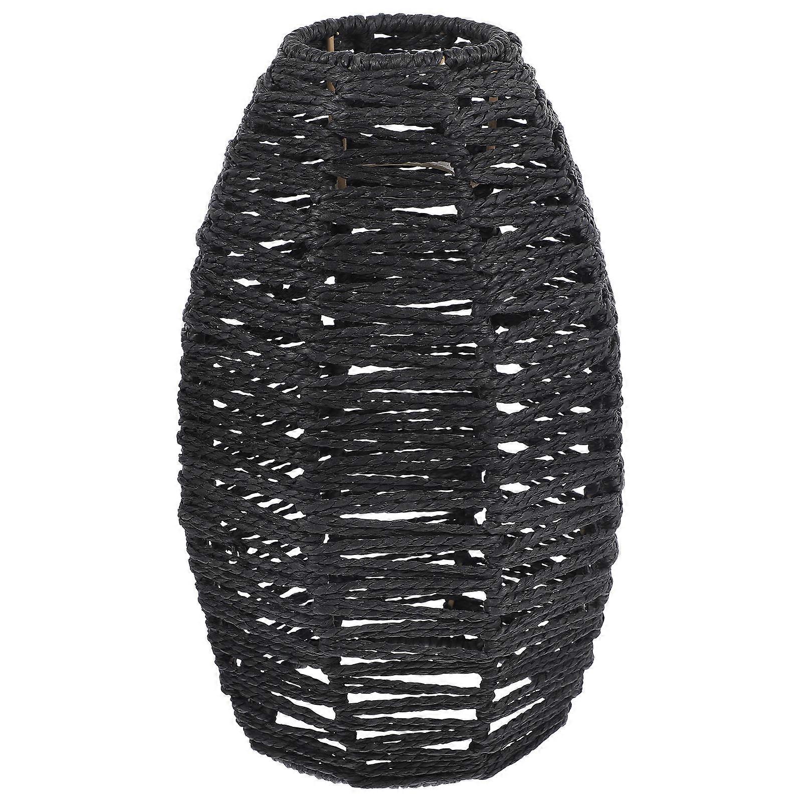 Woven Lampshade Paper Lamp Cover Rustic Style Replacement 3Pcs