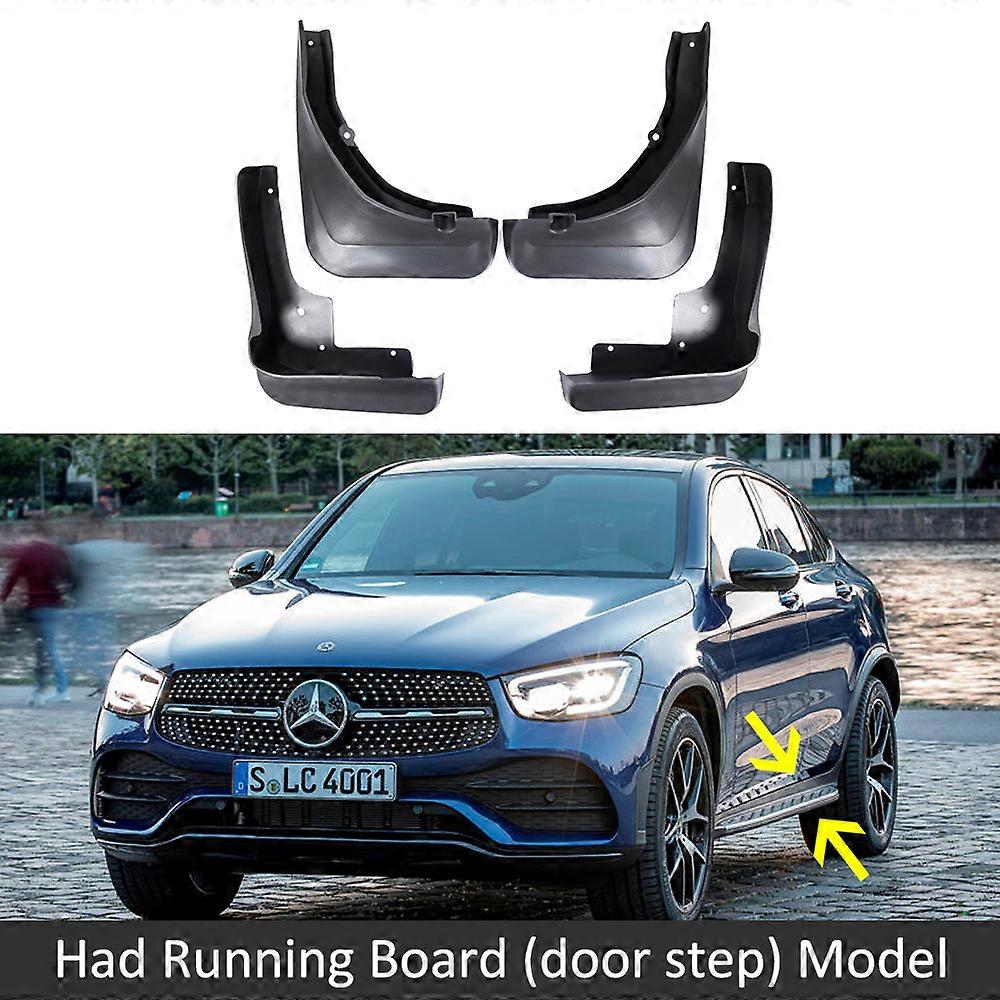 for Mercedes Benz GLC-Class GLC X253 C253 2016 2017 2018 2019 2020 2021 2022 2023 Mud Flaps Splash Guards MudGuard Front Fender
