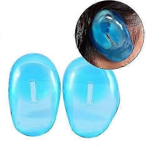 2PCS Ear Cover Shield Protector, Disposable Plastic Waterproof Ear Cover Shield, Ear Caps