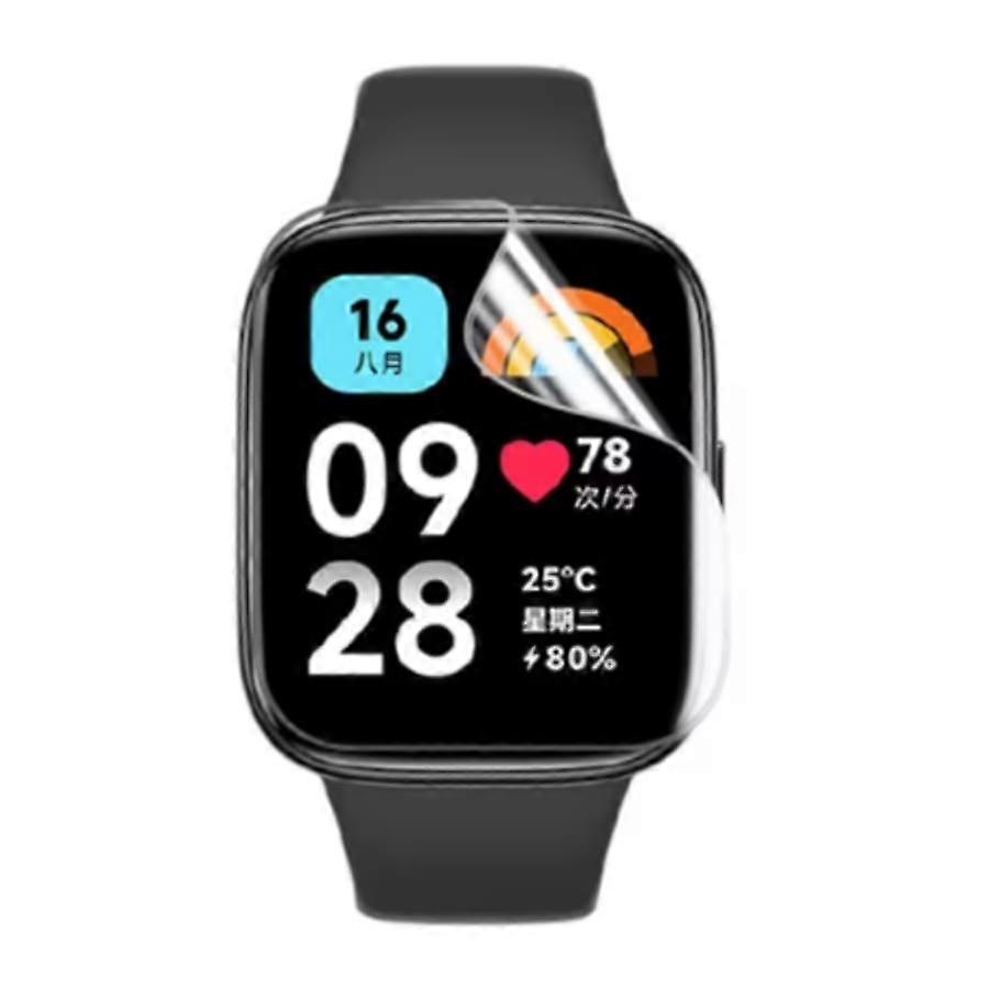 Hydrogel Screen Protector For Redmi Watch 3 Active (pack Of 6)