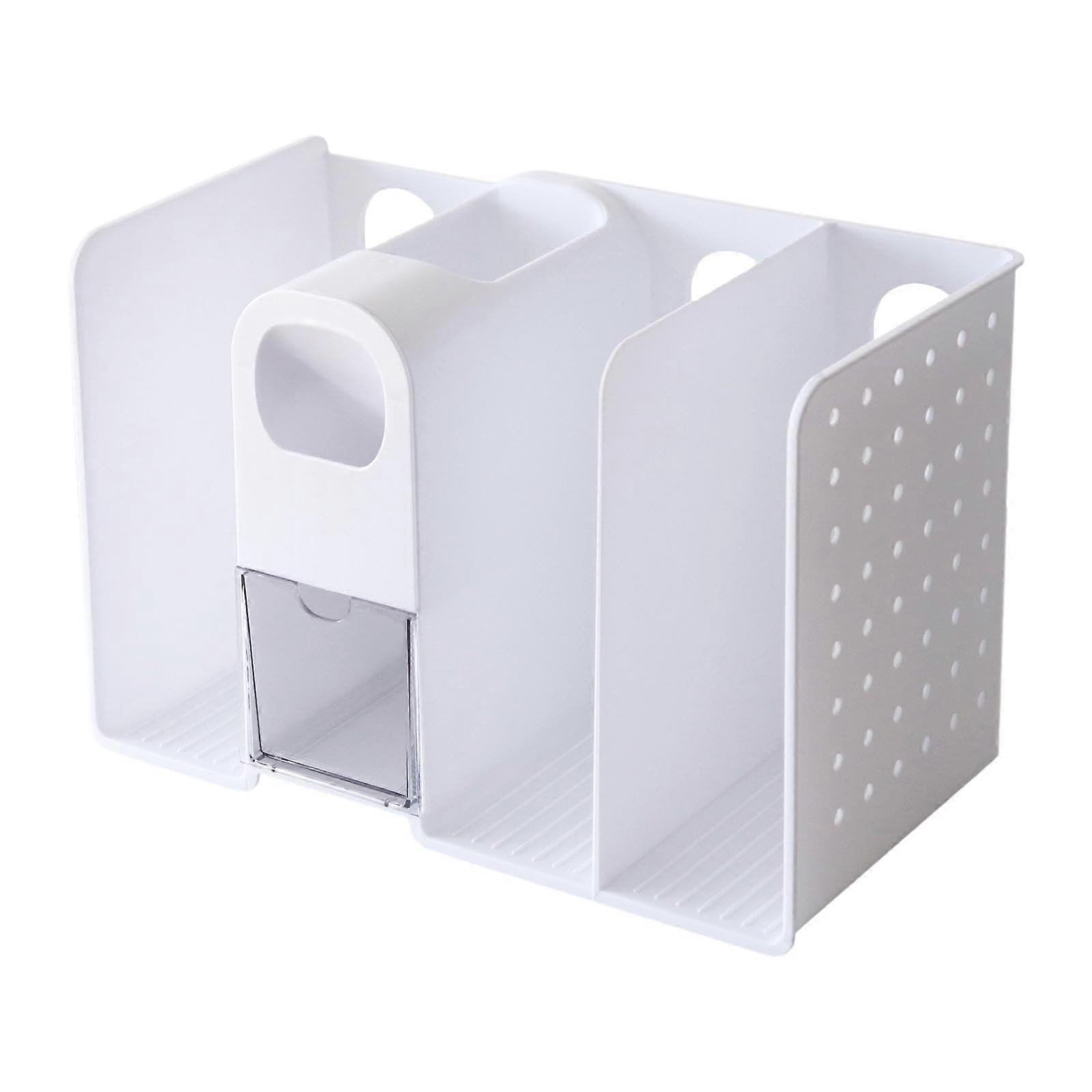 Desk Organizer White File Organizer For Dorm Desktop Office Bookend And Book Holder
