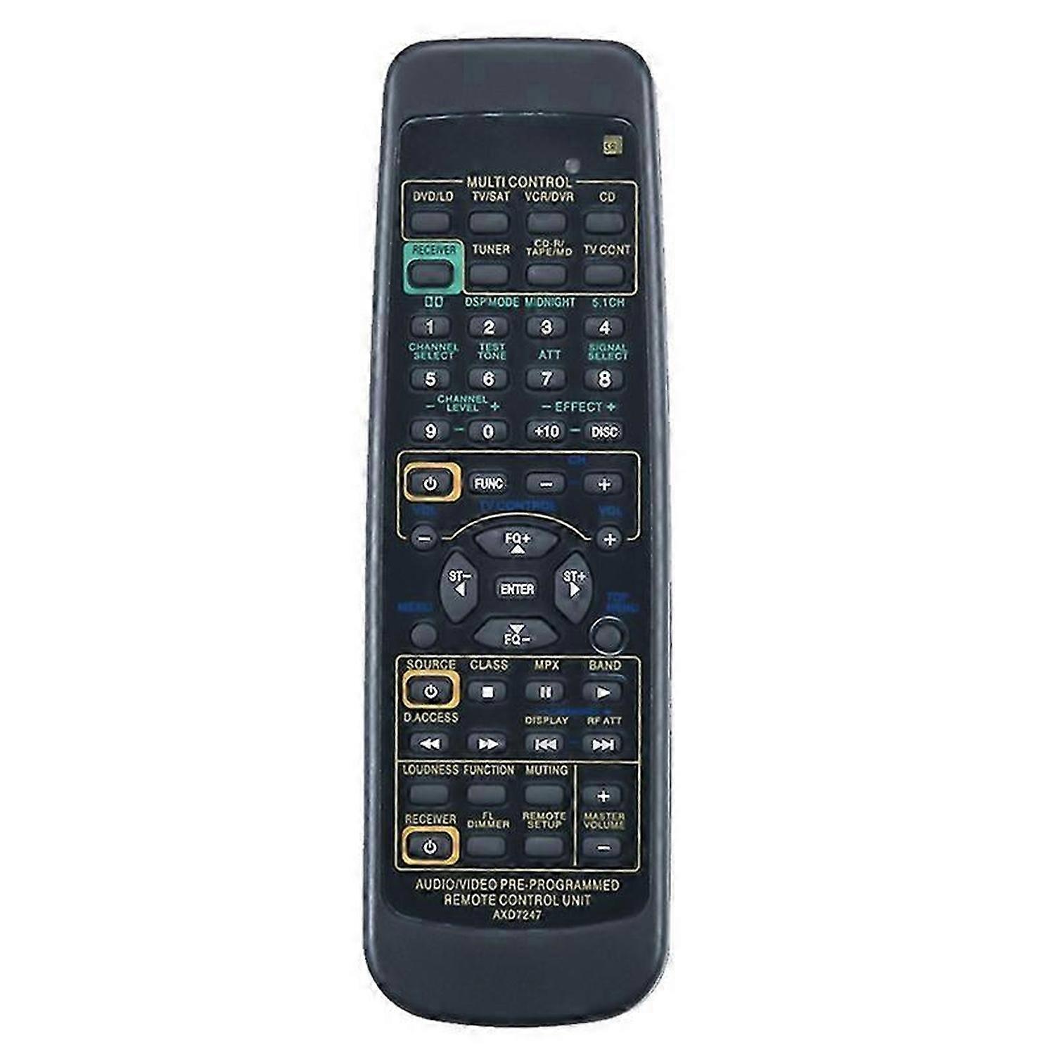 Remote Control for Pioneer Receiver AXD7247 R VSX-D510 VSX-D209 VSX-D409 D511 Vsx D510