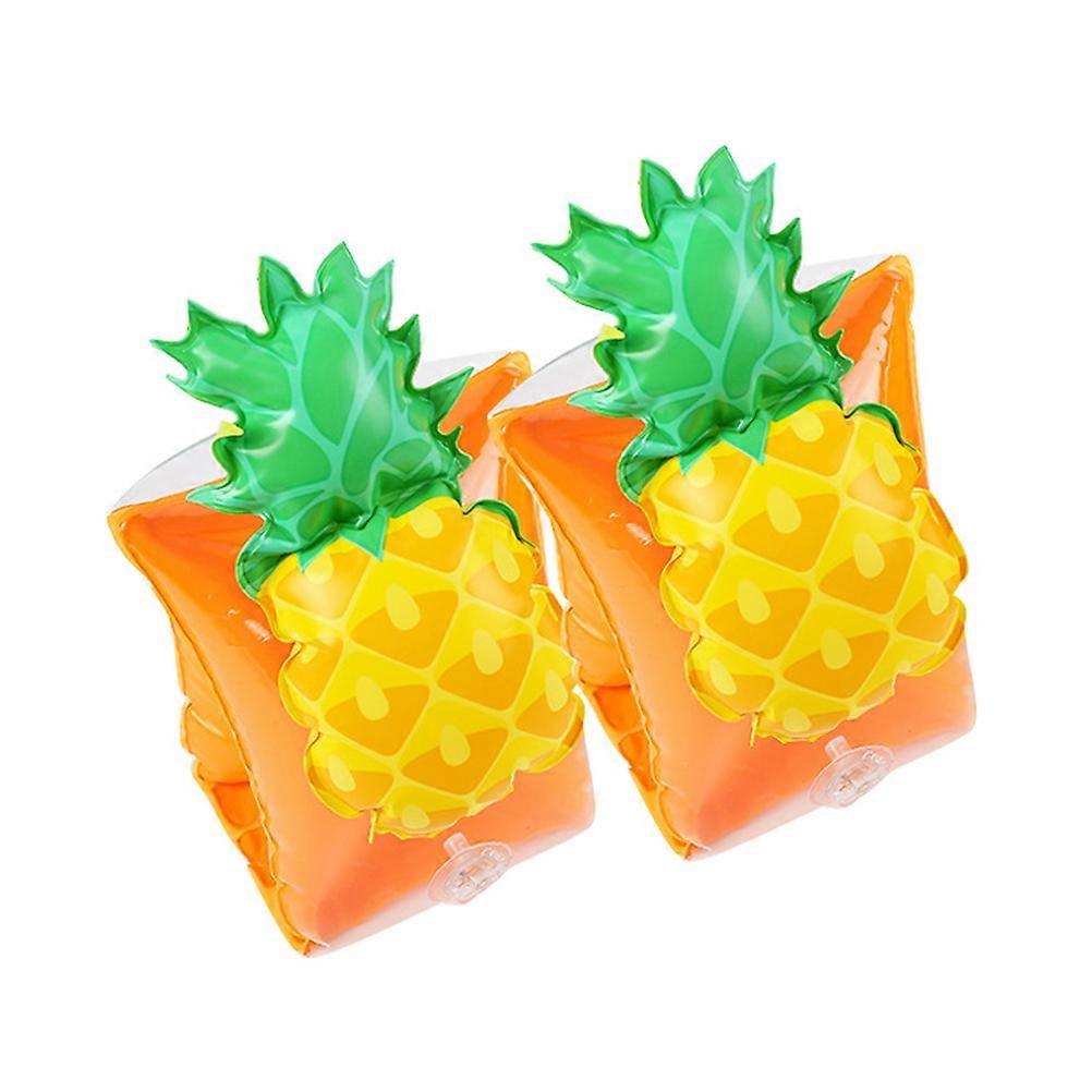 Baby Swimming Arm Ring for Swimming Use Inflatable Arm Float Pineapple Pattern