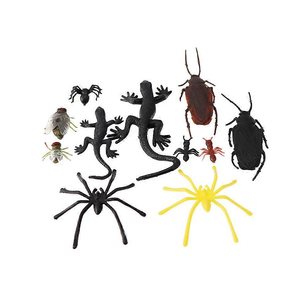Simulation Shape Animal Mixed Style 100Pcs Ants Spiders Geckos Halloween Decoration For Children Teaching Aids