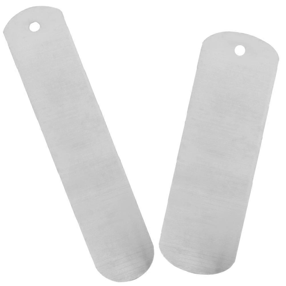 Straight Sock Board Sock Fixing Tool Metal Jigs 2Pcs Silver
