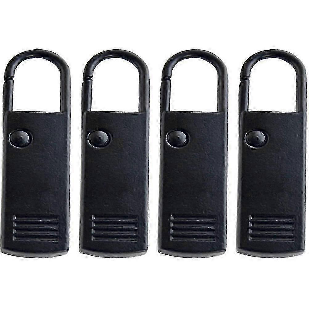 4PCS Zipper Pulls Tab Replacement Metal Zip Head Extension for Suitcase Backpack Sewing Accessories Replacement Zipper Pull 2025