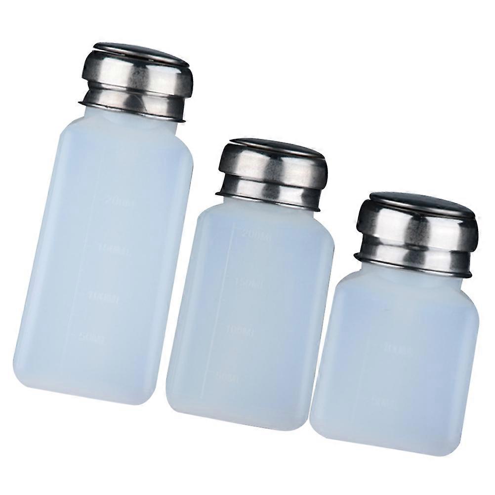 Liquid Storage Bottle Nail Polish Remover Bottle for Storage Use 6Pcs
