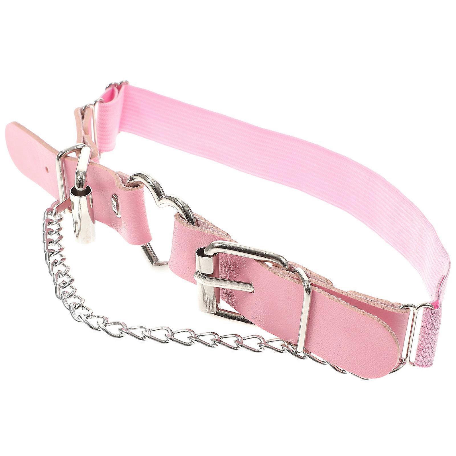 Thigh Garter with Heart Chain for Wearing 1 Piece