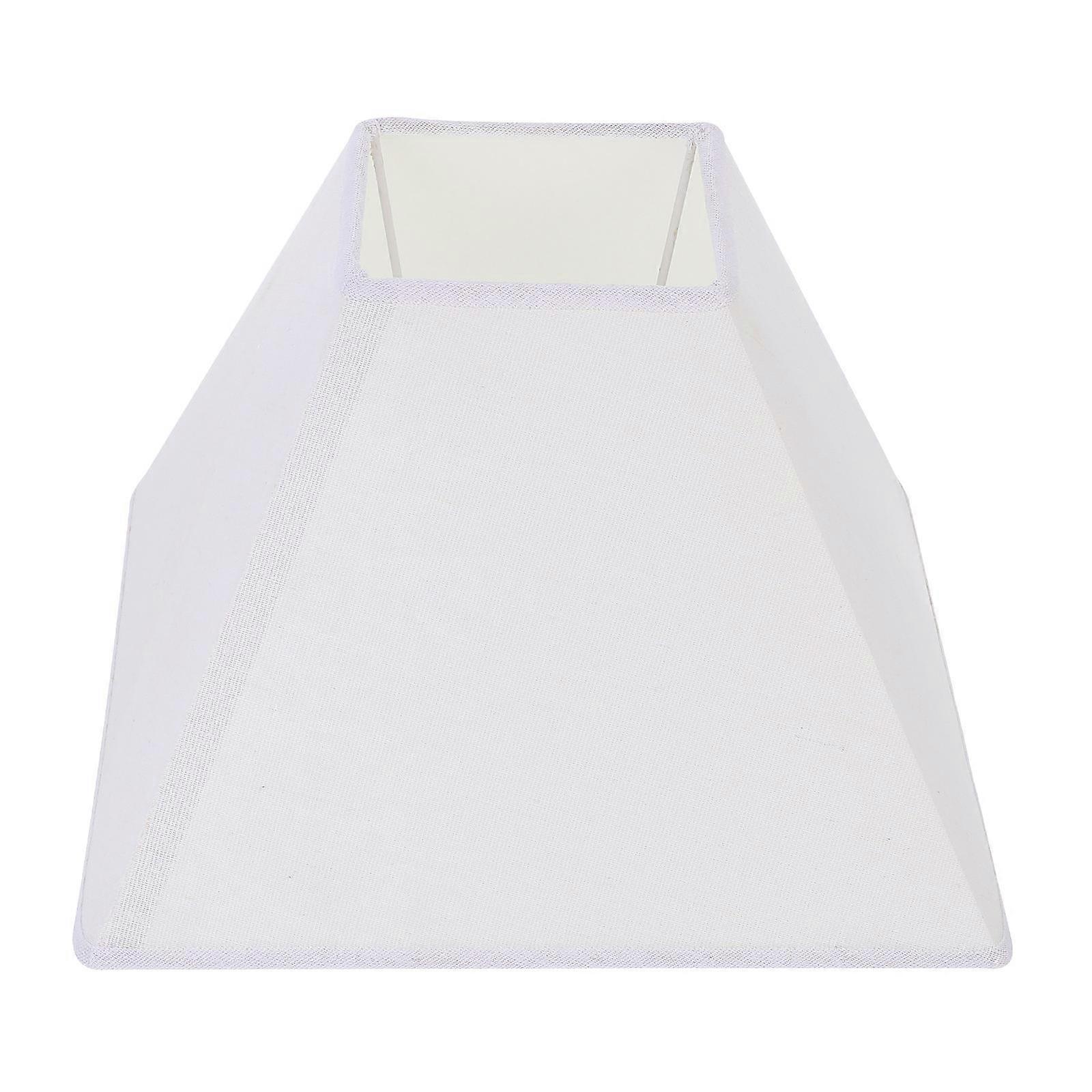 Dust Protection Lampshade Diffuse Lighting 28X28X18CM White Cotton Polyester Blend 1Set