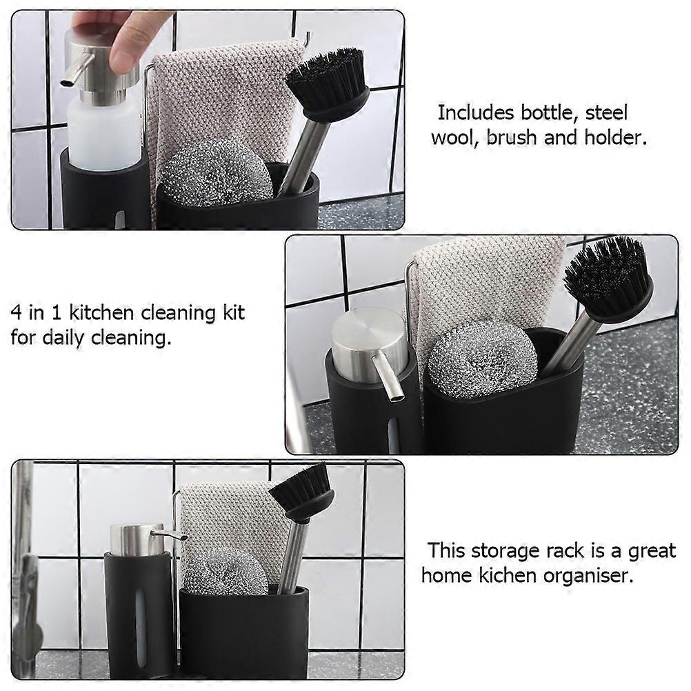 Shelf Rack 3Pcs Kitchen Storage for Bathroom Cleaning Use