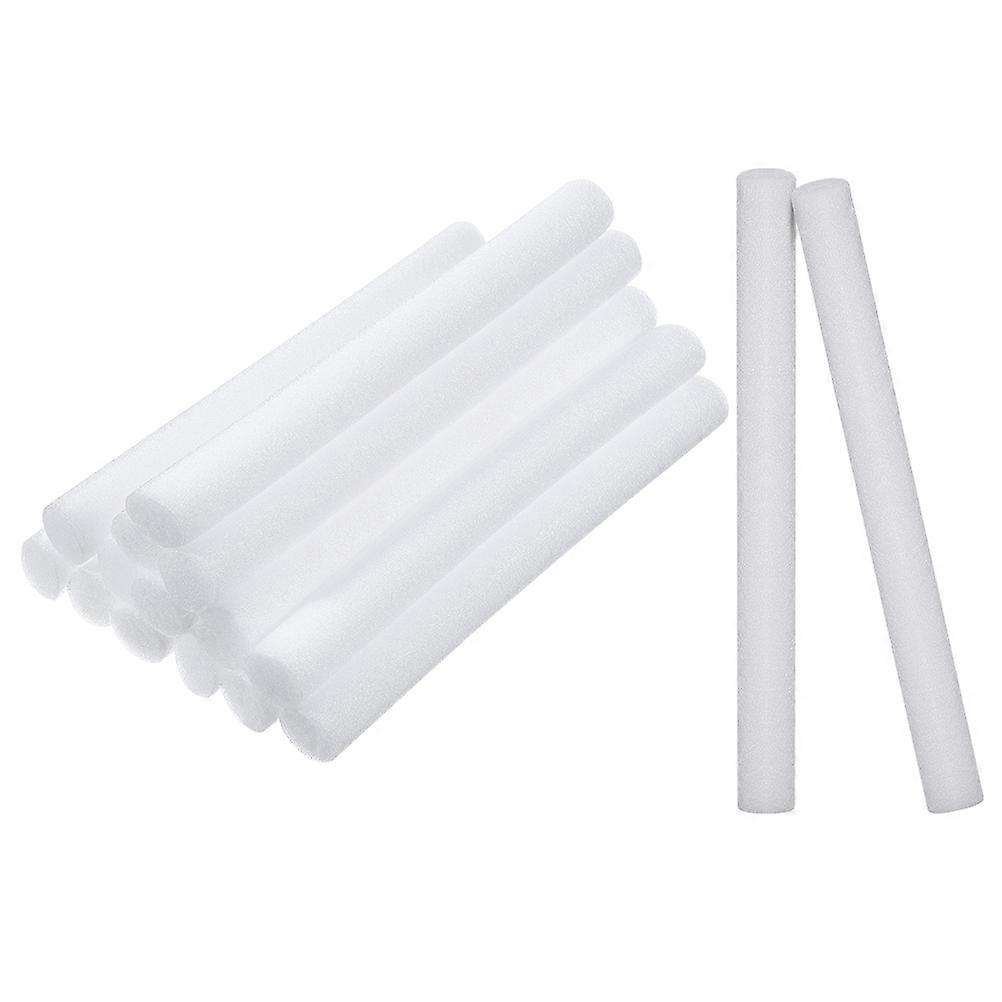Elastic Foam Gap Filling Rods For Sofa Slipcovers Furnishing Setup 48Pcs White