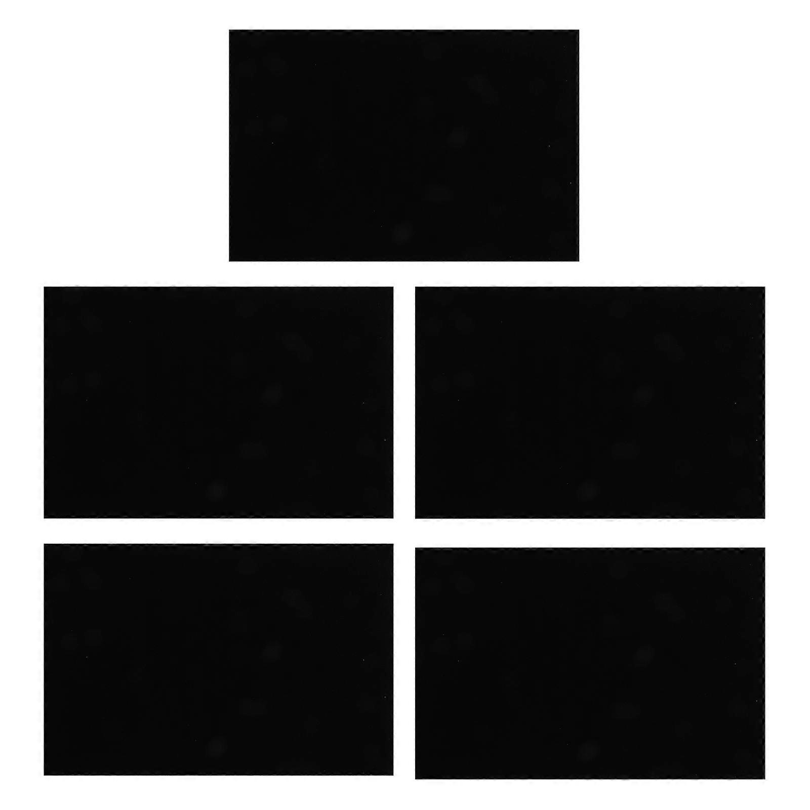 Black Felt Liner for Gift Box 20 Sheets Self Adhesive Jewelry Protector