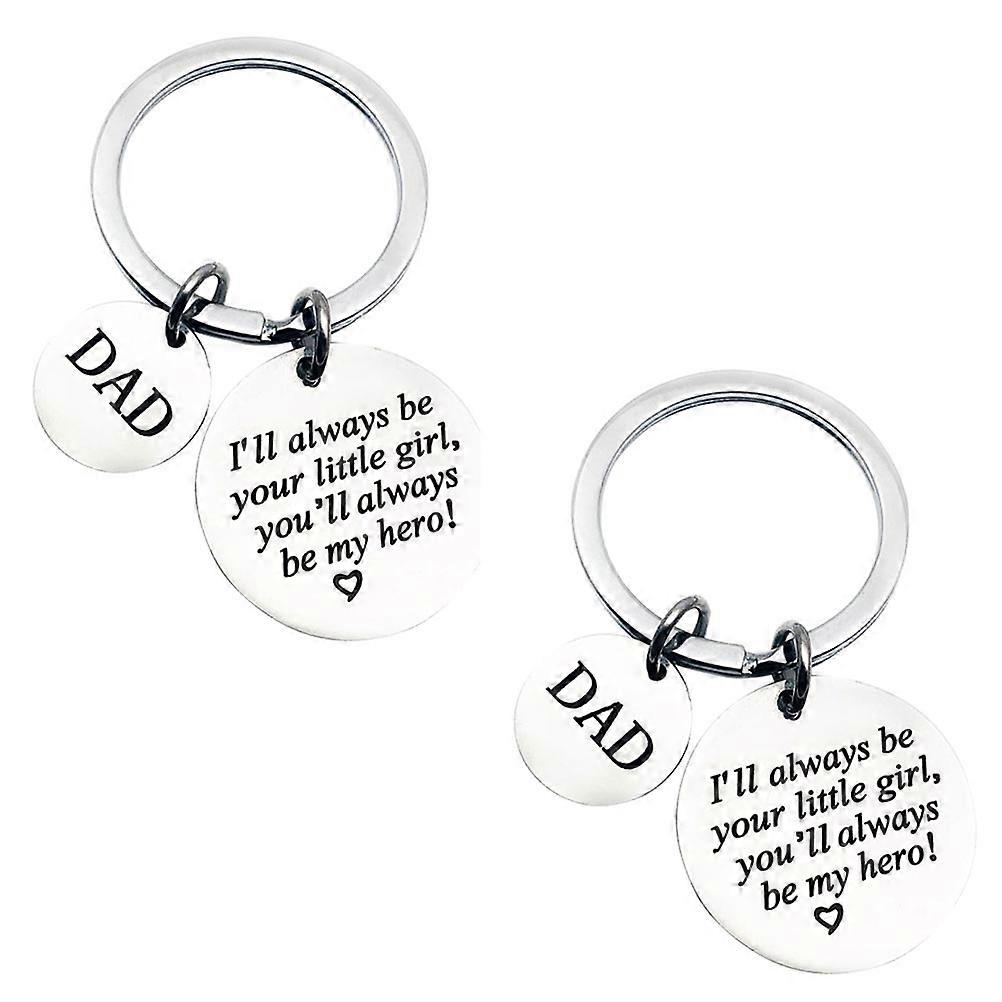 Silver Key Holder Creative Keychains for Gifting 4Pcs Metal Key Decoration