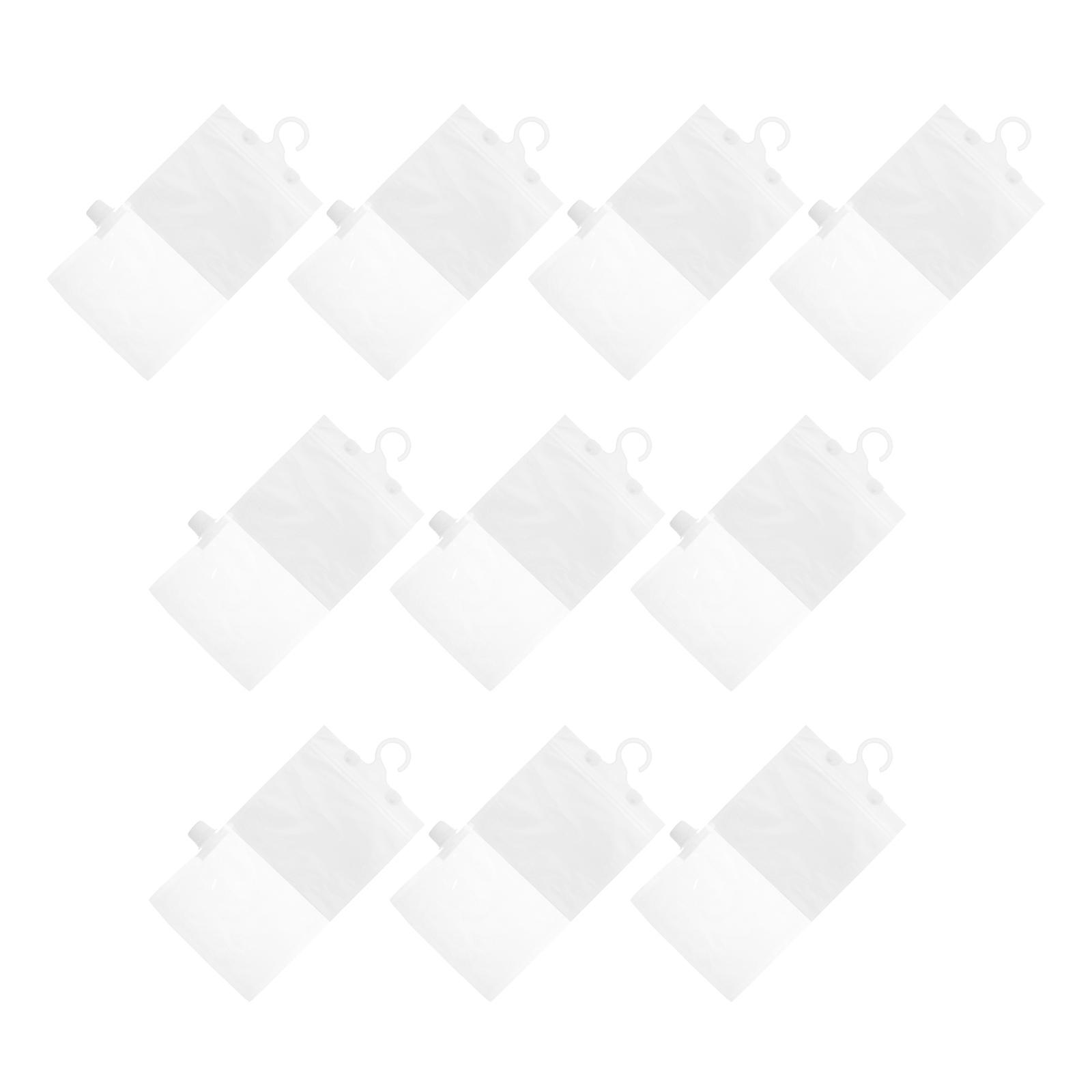 Humidity Bags Closet Reusable Dehumidifier Bags for Moisture Control 30Sets Transparent