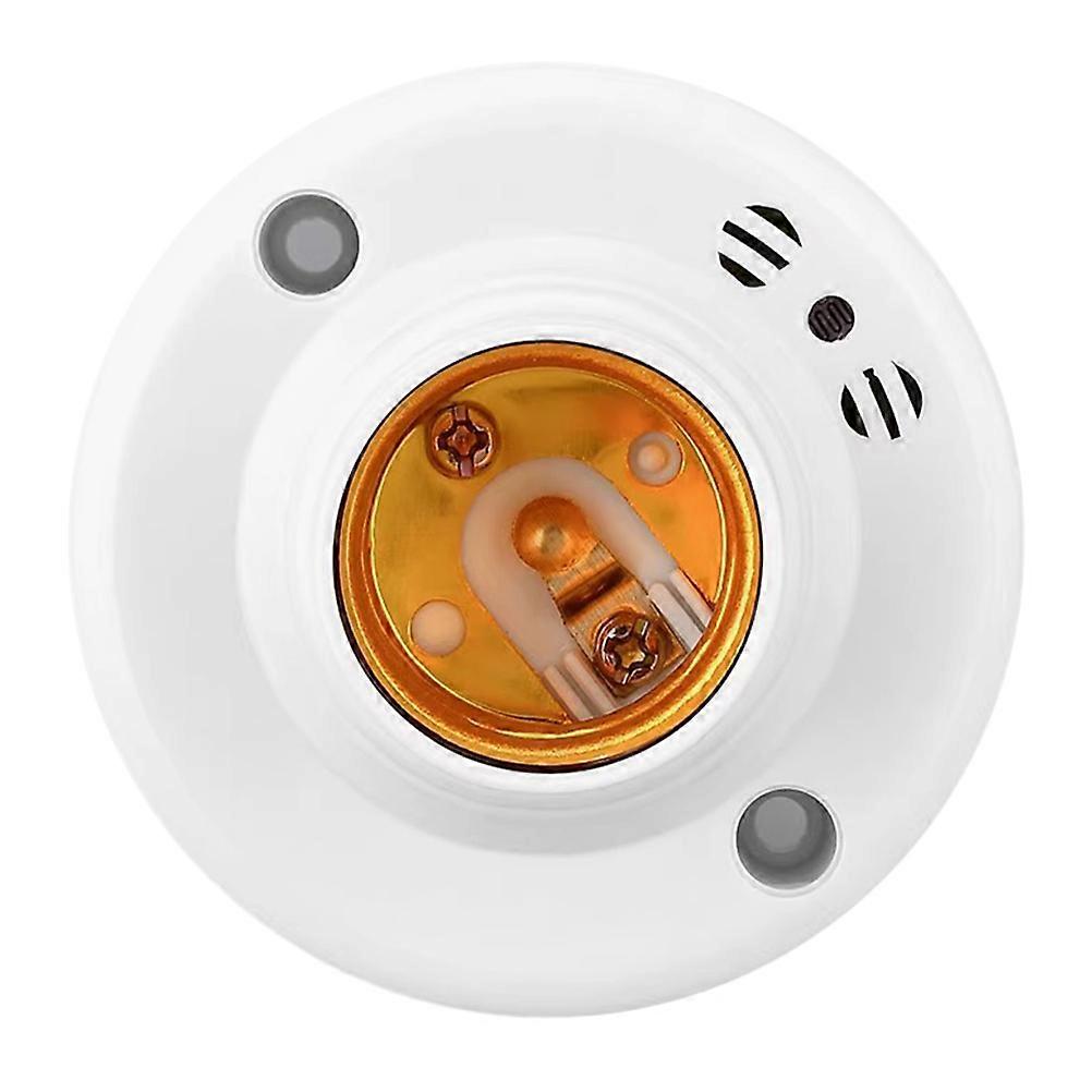 3Pcs Voice Control Light Holder for Home with E27 Induction Lamp Base
