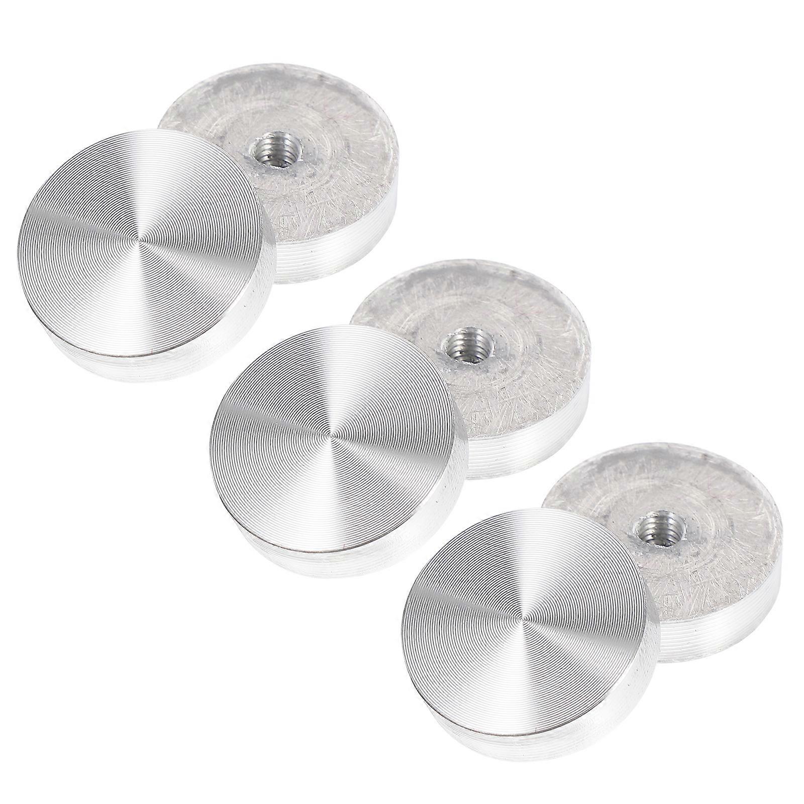 Aluminum Disc Glass Table Tops Disc for 30Pcs Convenient Use