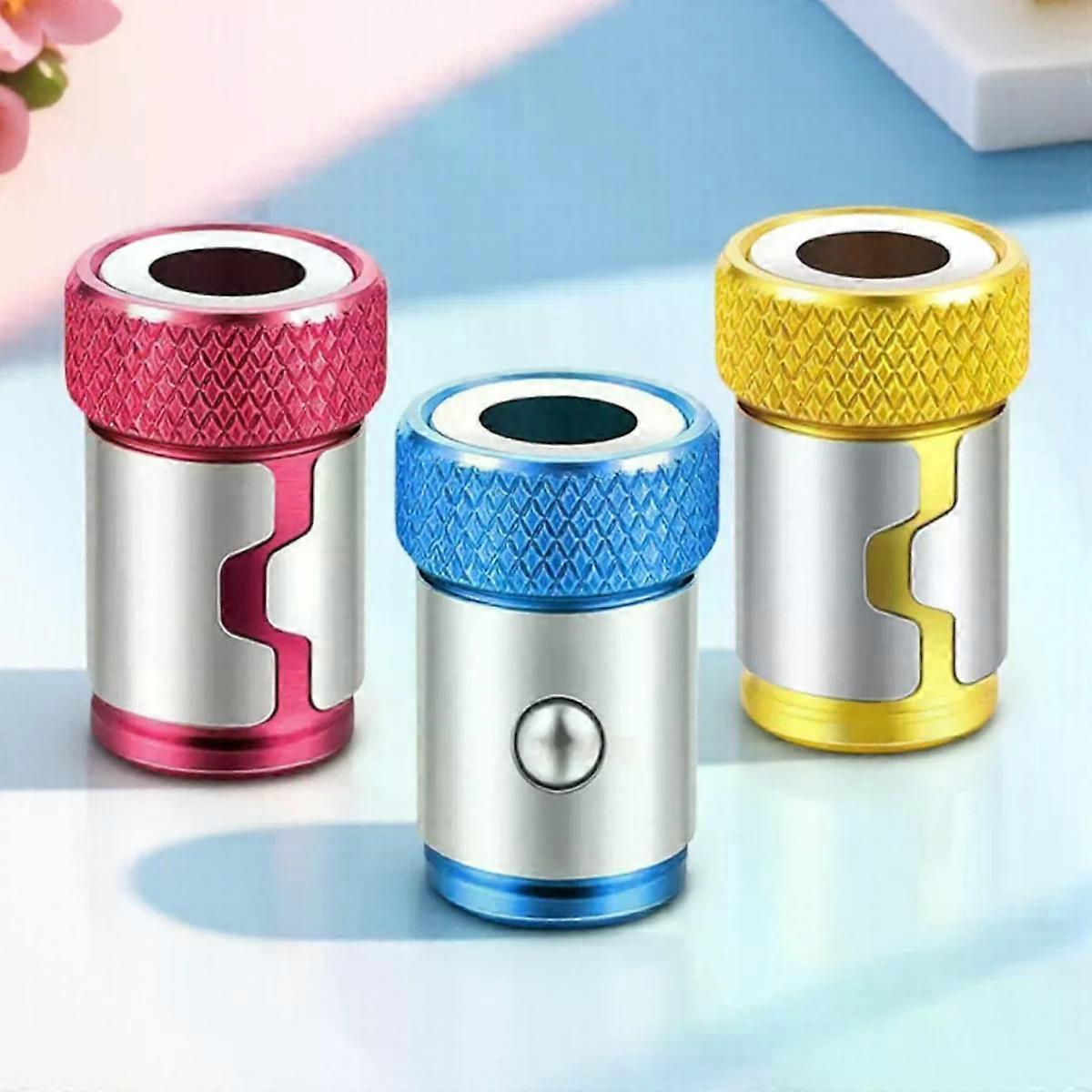 Magnetic Screw Ring Metal Magnetizer 1PC Removable for 1 4inch 6 35mm Hex Screwdriver Power Bits