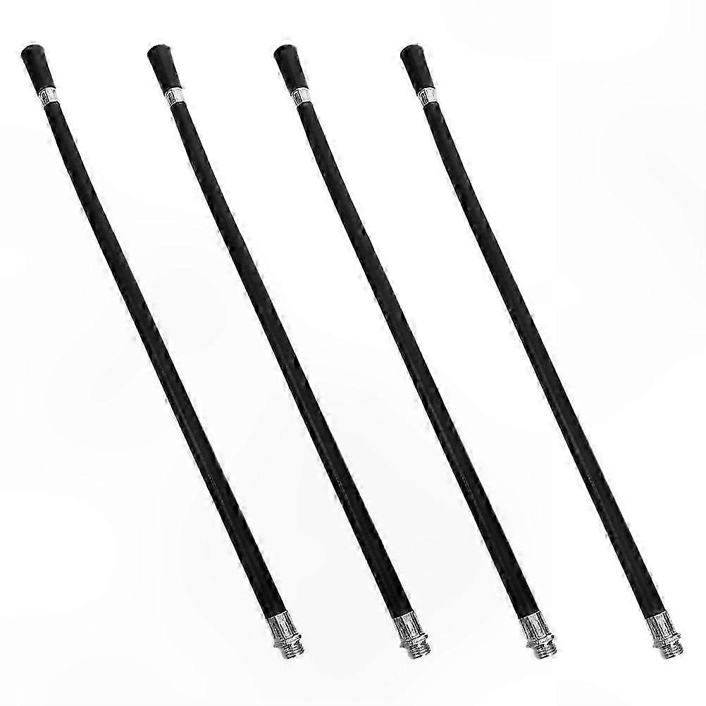 4-Pack Flexible Rubber Hoses for Water-Based Fire Extinguishers, Replacement Discharge Tubes, Reliable Safety Accessories for Fire Suppression Systems