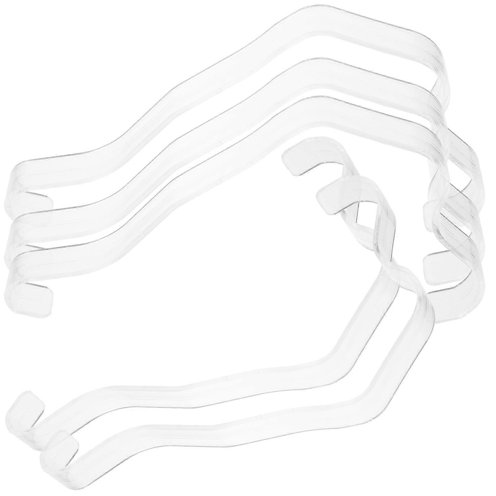 Shoe Form Inserts 20 Pcs Plastic Support Stands For Sandal Shoes In Supermarket Home Office Usage