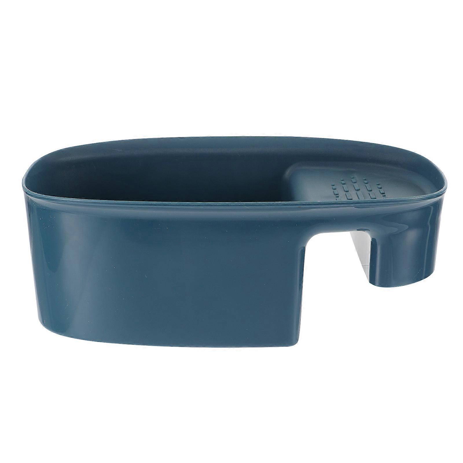 Sink Filter Rack 2Pcs Modern Sponge Holder Ideal For Narrow Places Featuring Ventilation And Storage Functionality