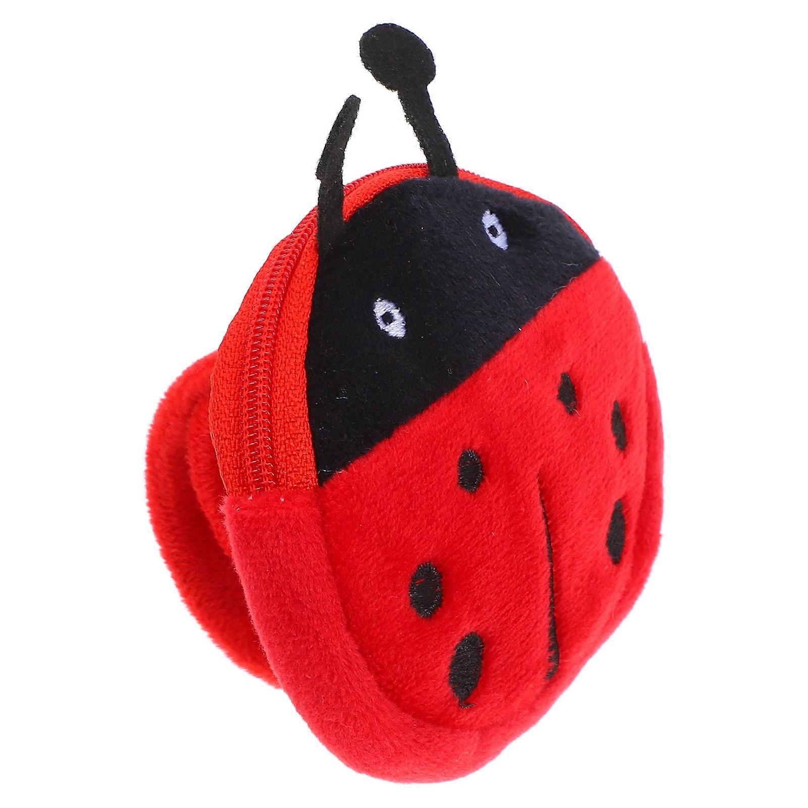 Slap Wrist Bracelets Ladybug Snap Band for Decoration 2Pcs Portable Use