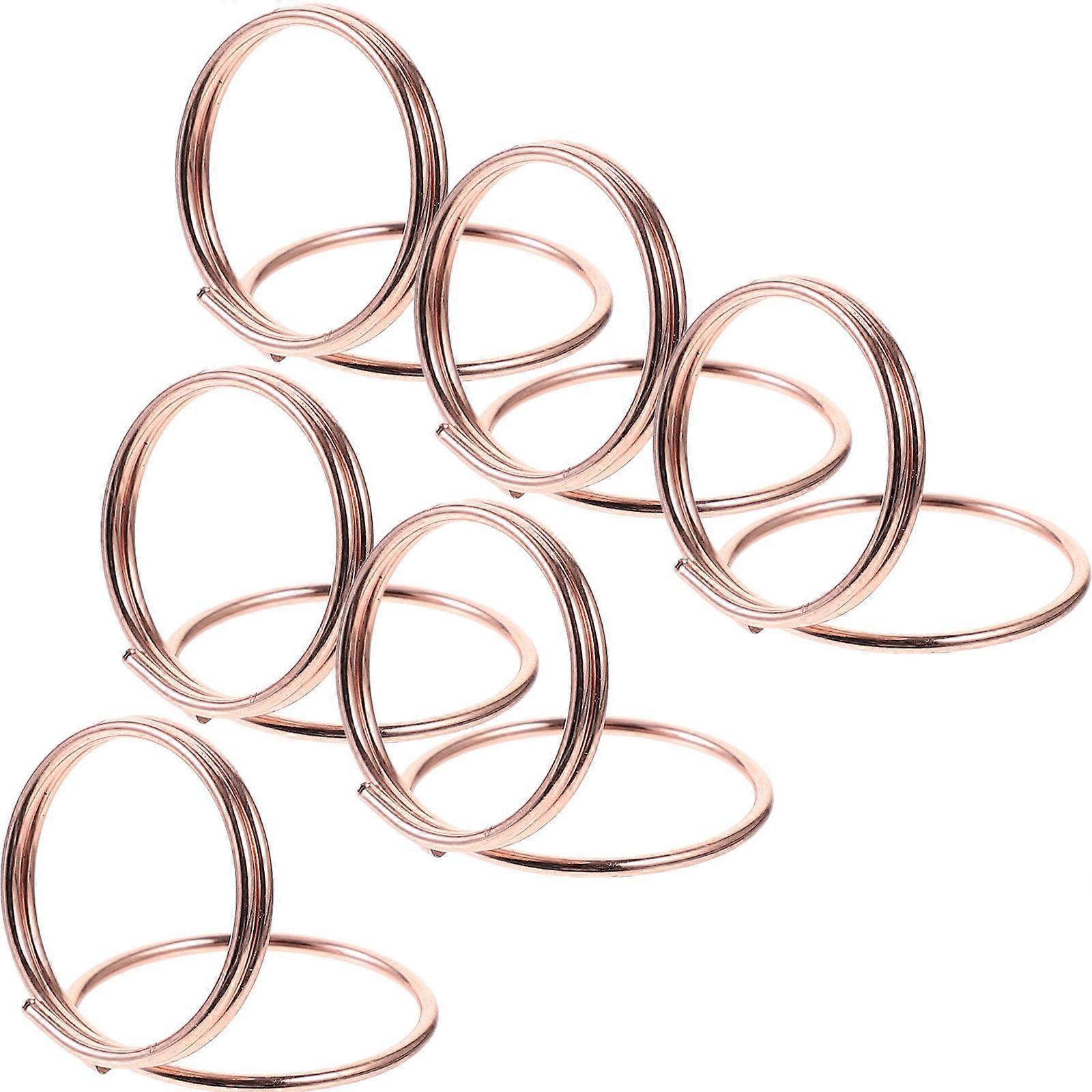 Card Holders for Table Fine Workmanship for Guests Table Number Holder 6Pcs