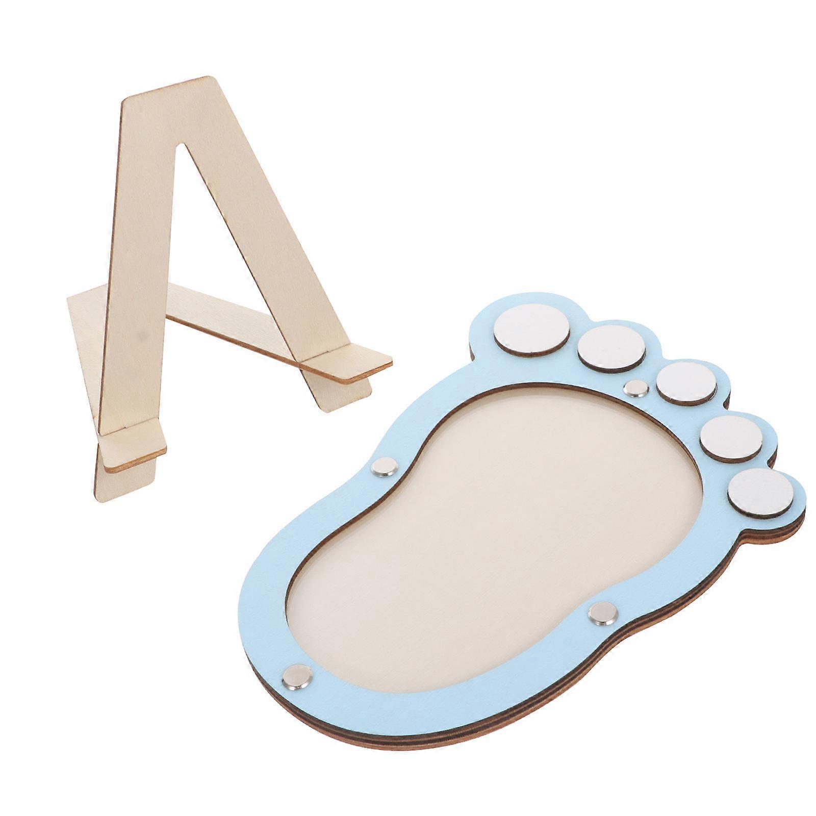 Photo Frame Baby Growth for Memories Keepsake 3Pcs Light Blue