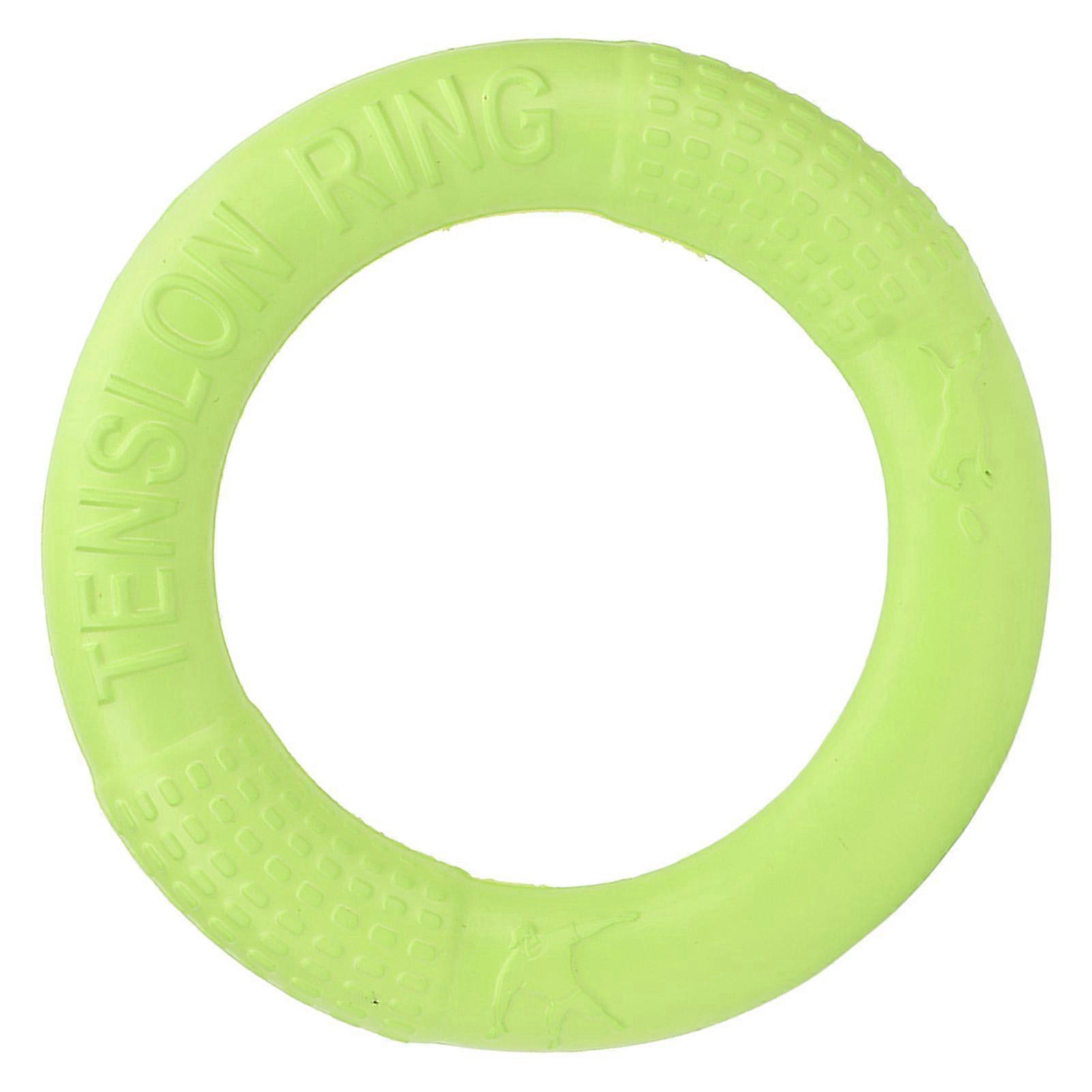 Pet Pull Ring Elastic EVA Small Exercise Jumping Training Running Dog Training Ring for Puppy Green