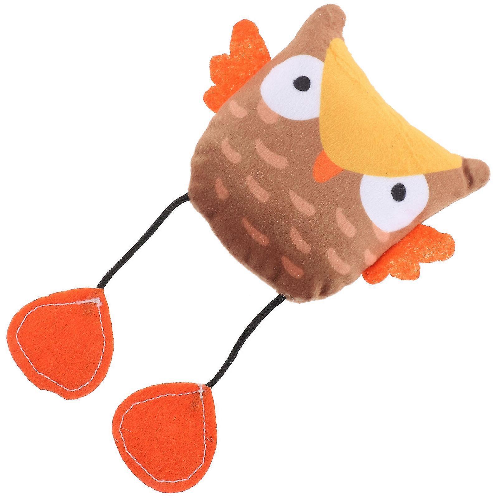 Cartoon Shaped Catnip Toy Plush Interactive Cat Teasing Toy 2Pcs